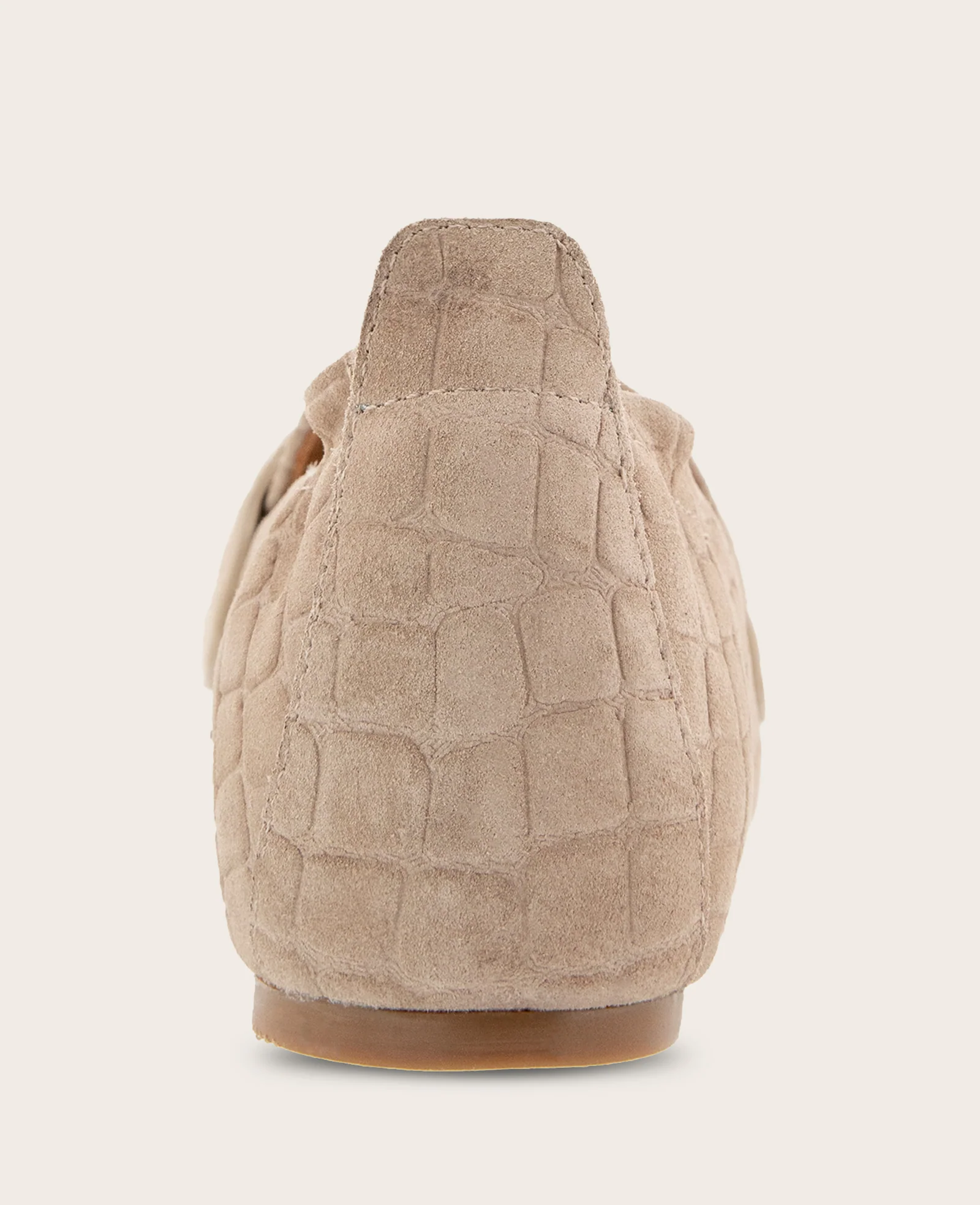 GENTLE SOULS - Sophie Suede Embossed Loafer - Image 3