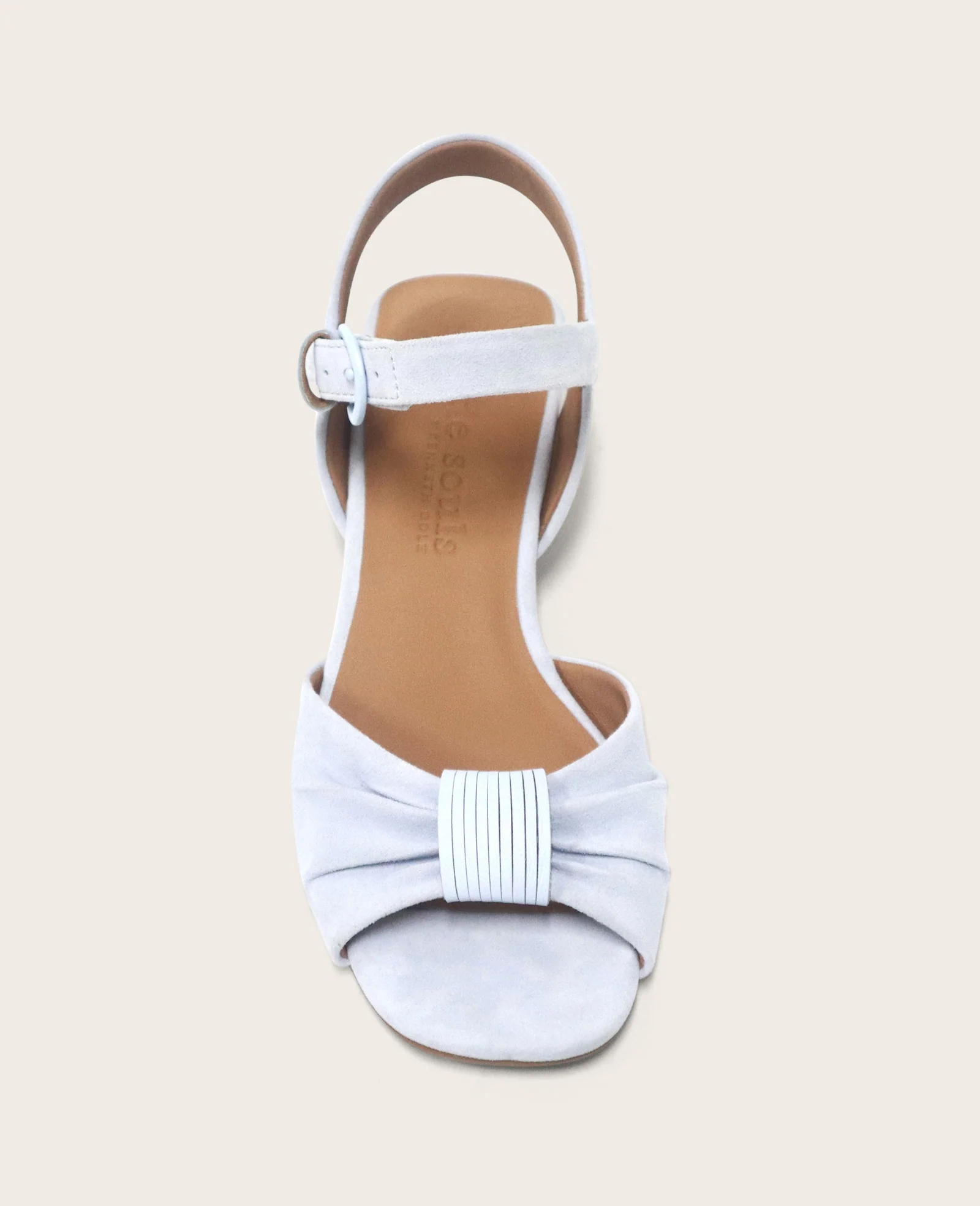 GENTLE SOULS - Sorae Suede Open Toe Heeled Sandal - Image 3