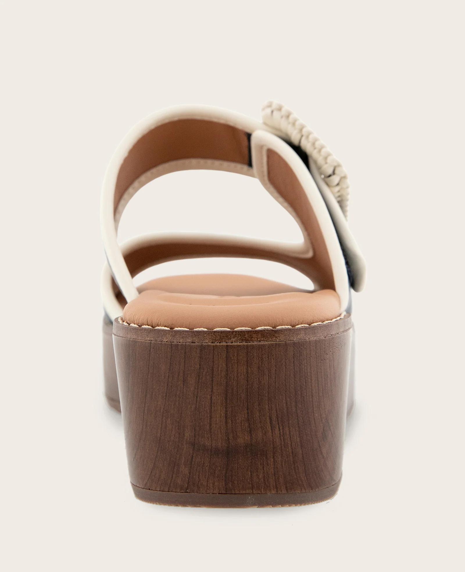 GENTLE SOULS - Vadylin Leather Buckle Platform Sandal - Image 4