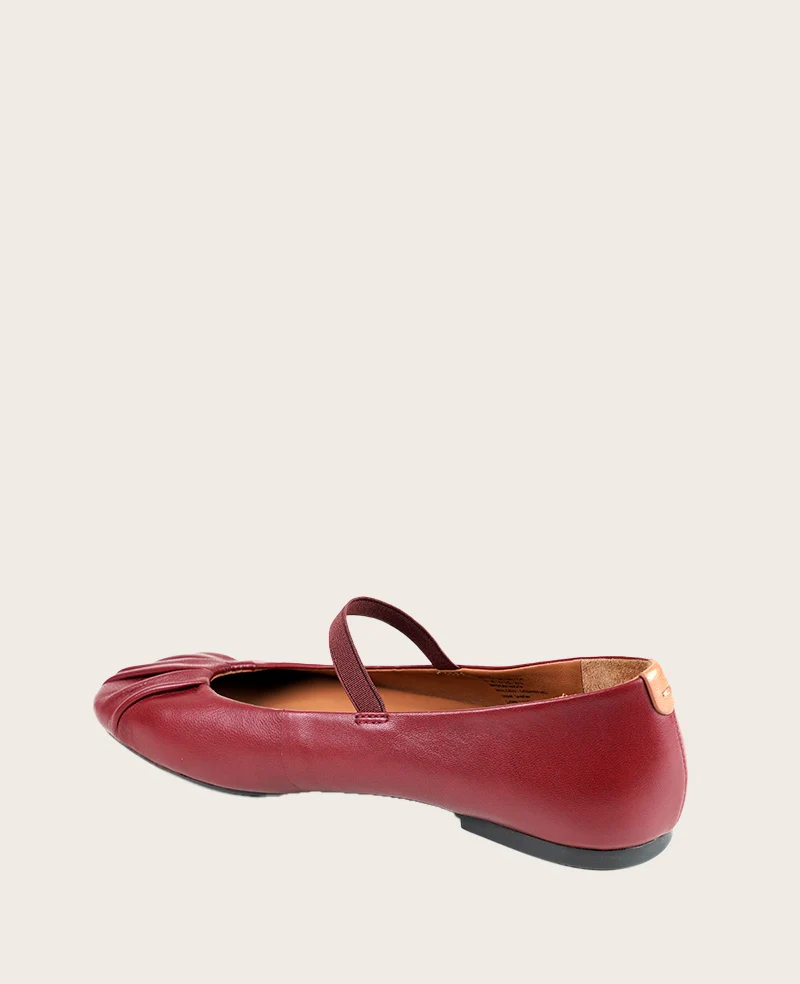GENTLE SOULS - Walden Leather Pleated Toe Mary Jane Flat - Image 4