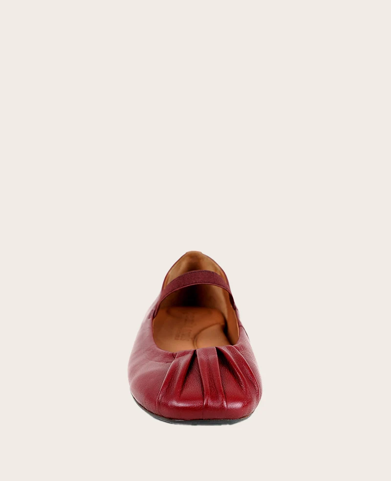 GENTLE SOULS - Walden Leather Pleated Toe Mary Jane Flat - Image 6