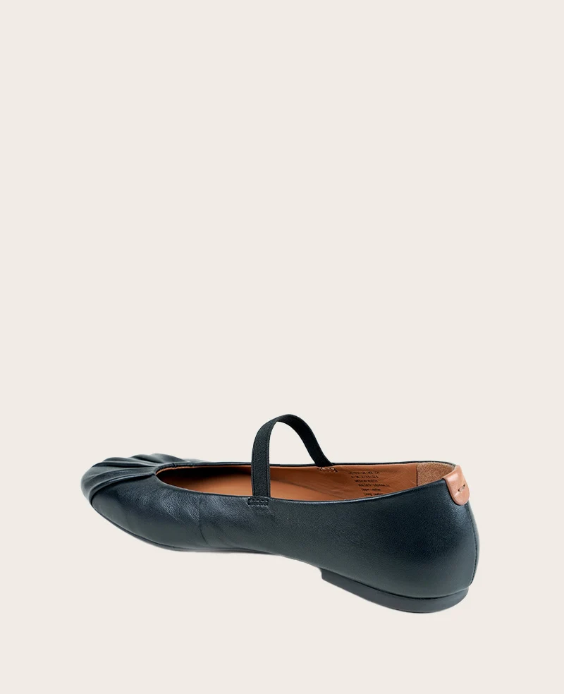 GENTLE SOULS - Walden Leather Pleated Toe Mary Jane Flat - Image 5