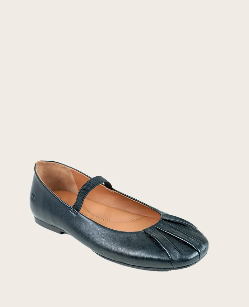 GENTLE SOULS - Walden Leather Pleated Toe Mary Jane Flat - Image 6
