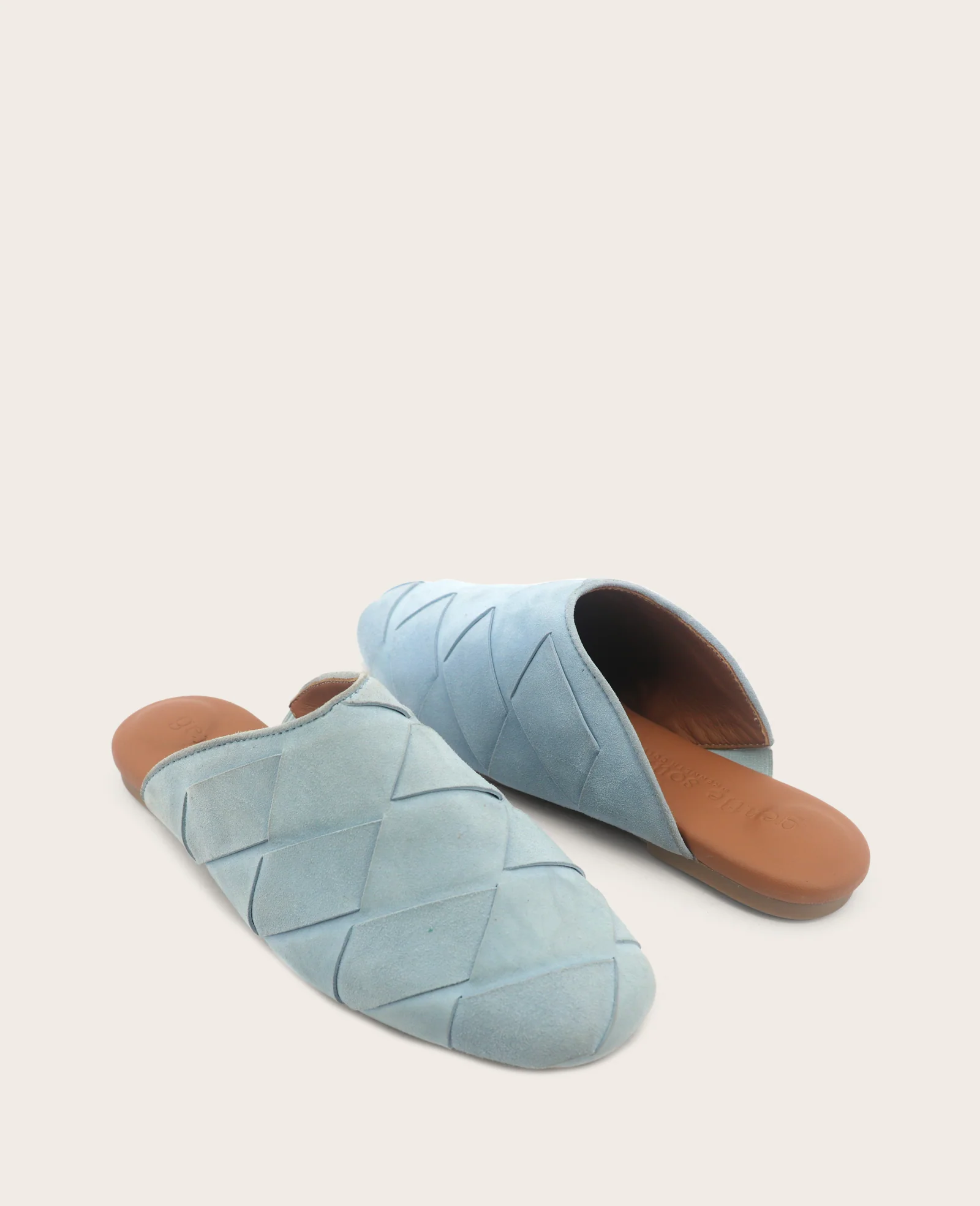 GENTLE SOULS - Westley Suede Woven Mule - Image 2