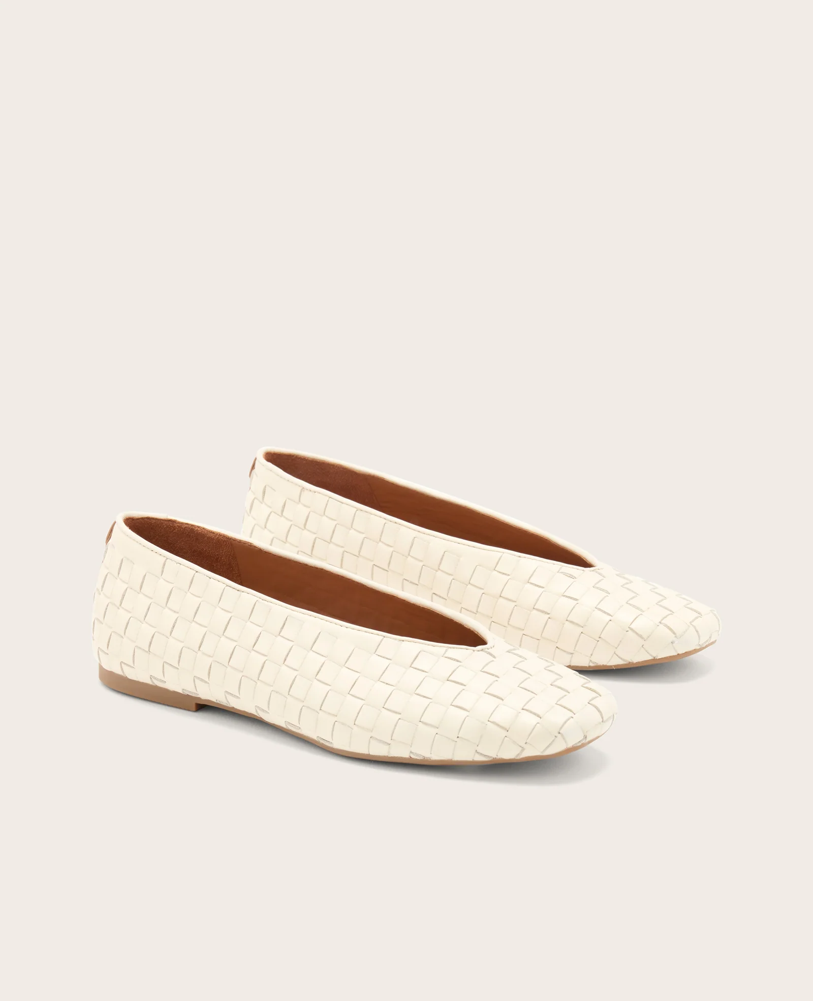 GENTLE SOULS - Willow Woven Leather Flat - Image 2