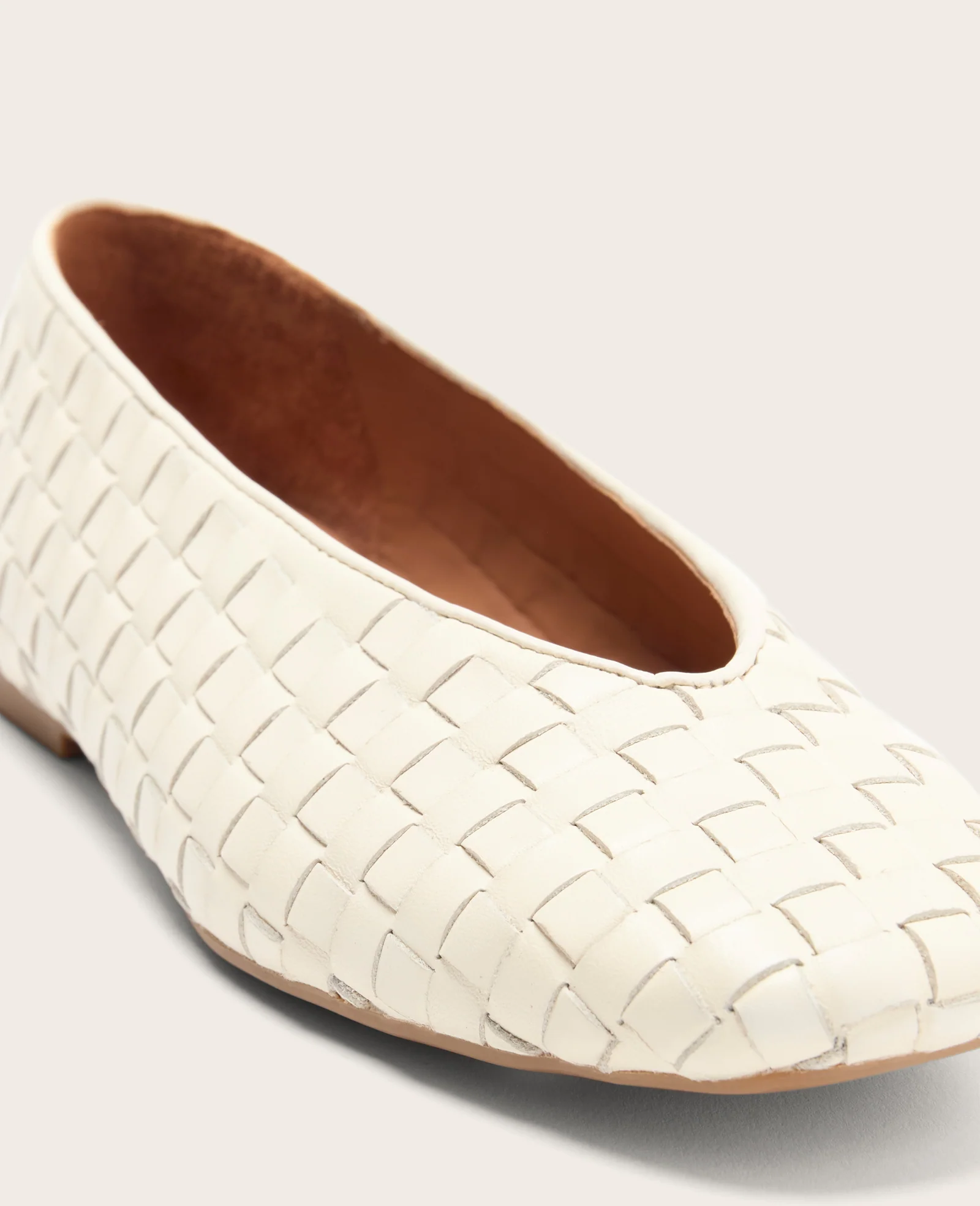 GENTLE SOULS - Willow Woven Leather Flat - Image 5