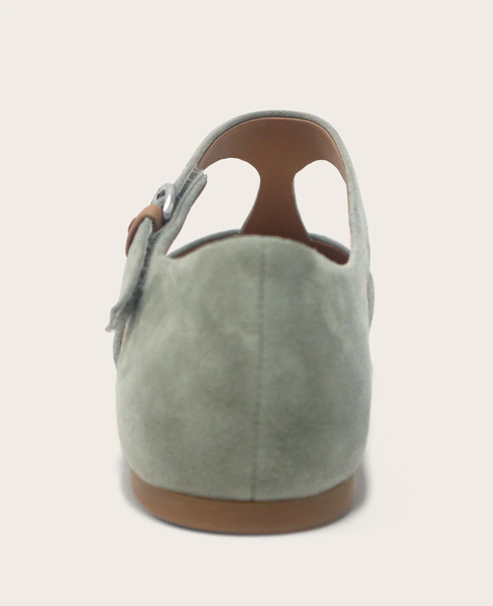 GENTLE SOULS - Wyatt Suede T-Strap Flat - Image 4
