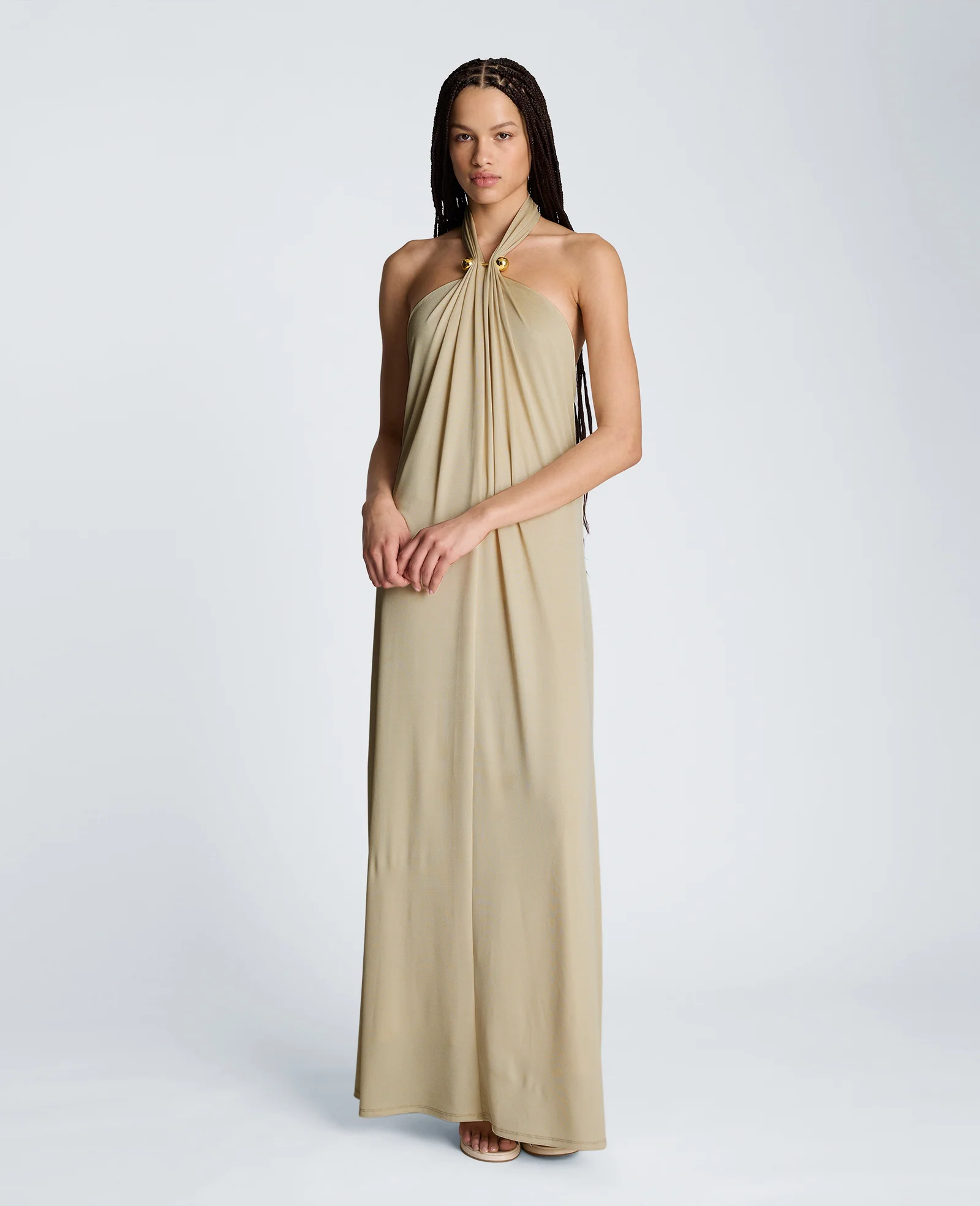 Halter Maxi Dress - Image 4