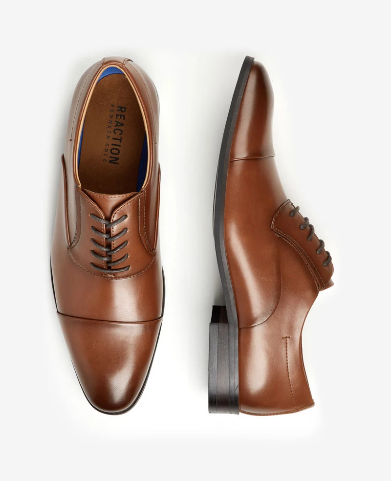 REACTION - Heath Cap Toe Lace Up Oxford - Image 4