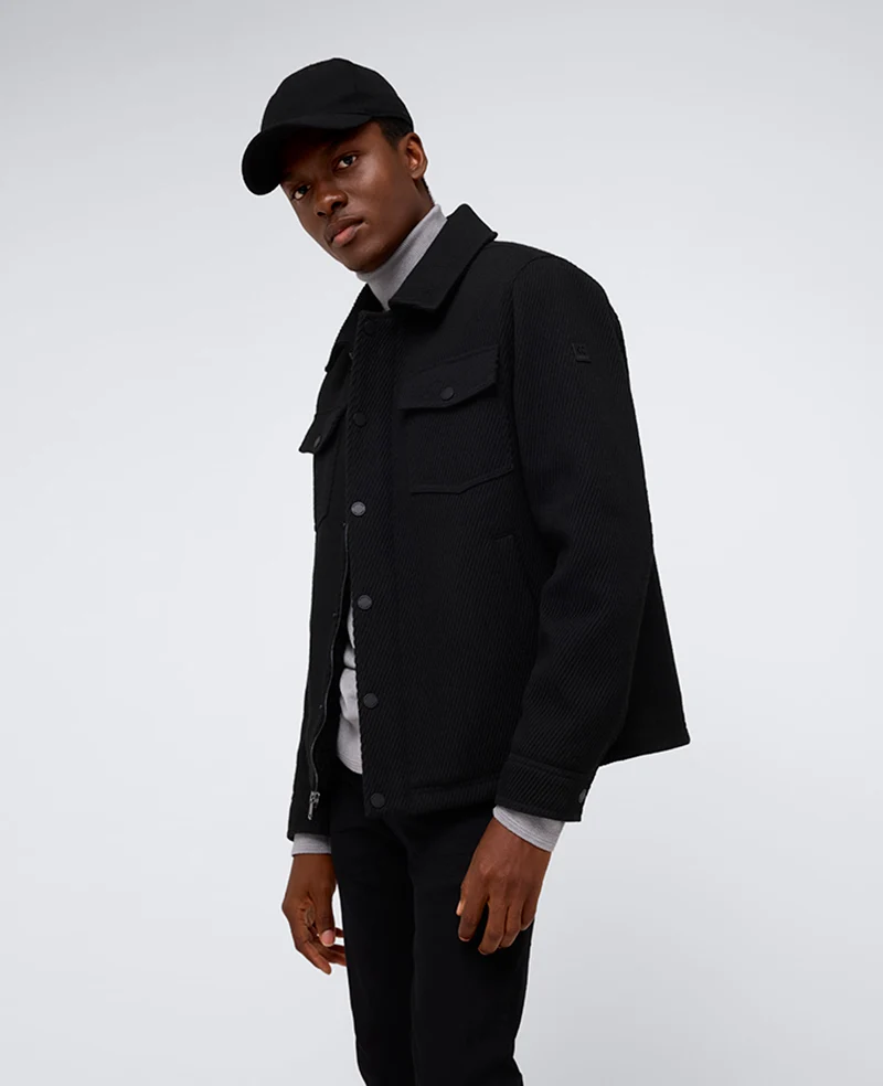 Heavyweight Twill Trucker Jacket - Image 3