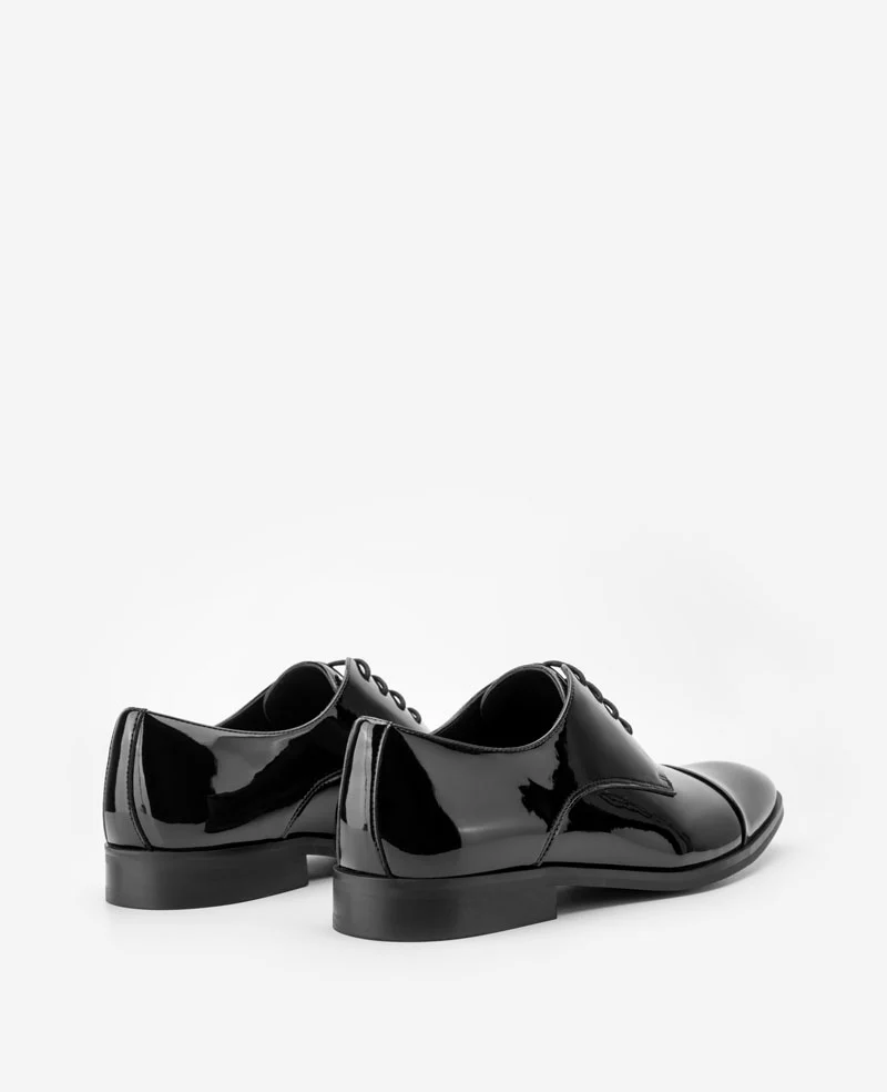 Hezner Patent Cap Toe Oxford - Image 3