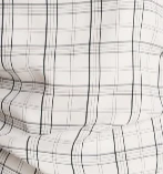 High Rise Fly Front Wide Leg Triple Pleat Lined Plaid Pant - Image 6