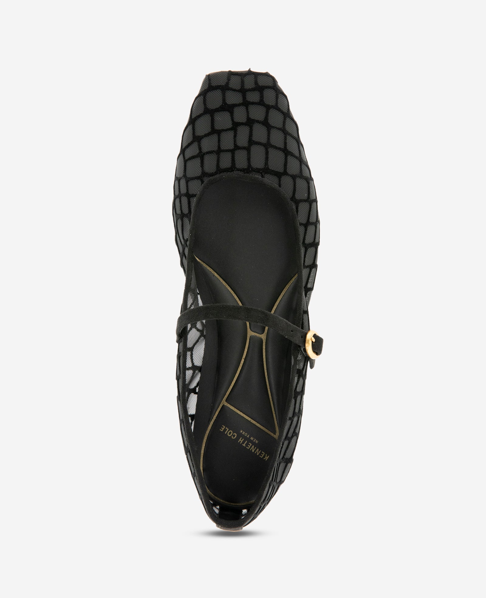Jasper Croco Mesh Ballet Flat - Image 4