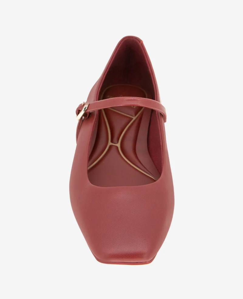 Jasper Leather Ballet Flat - Image 4