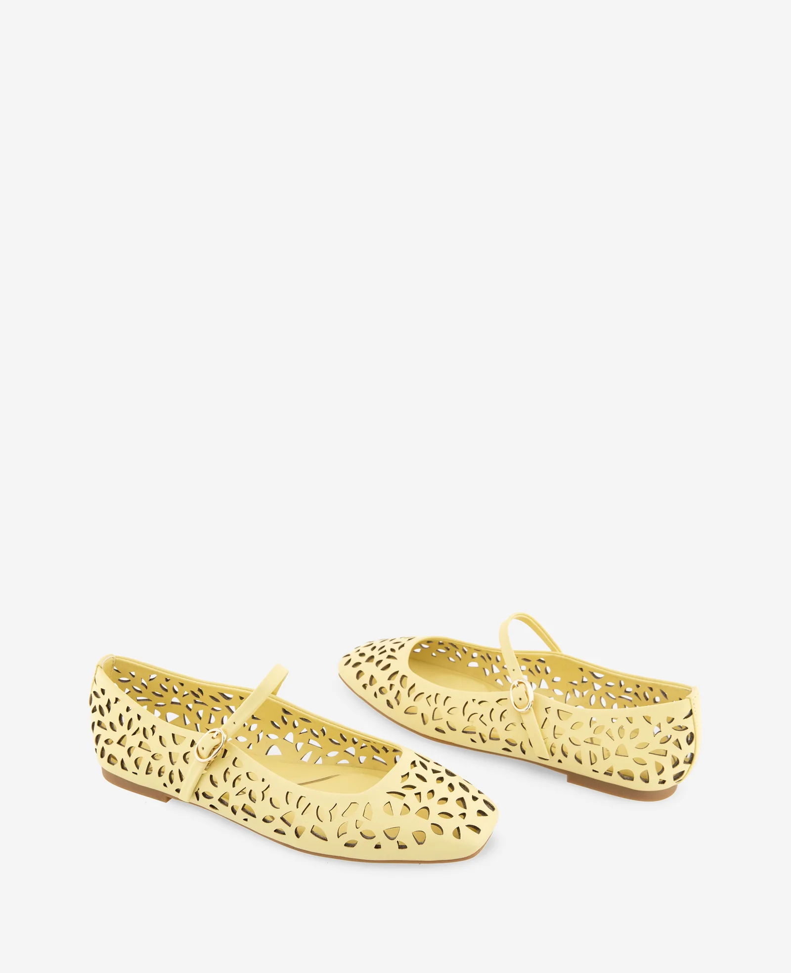 Jasper Perforated Leather Ballet Flat - Image 2