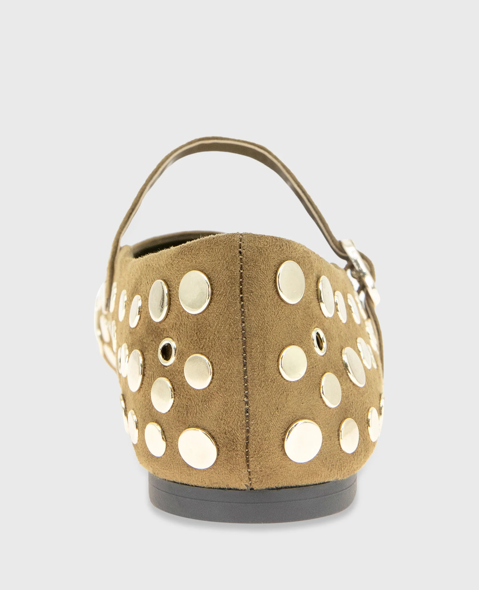 Jasper Suede Stud Ballet Flat - Image 5