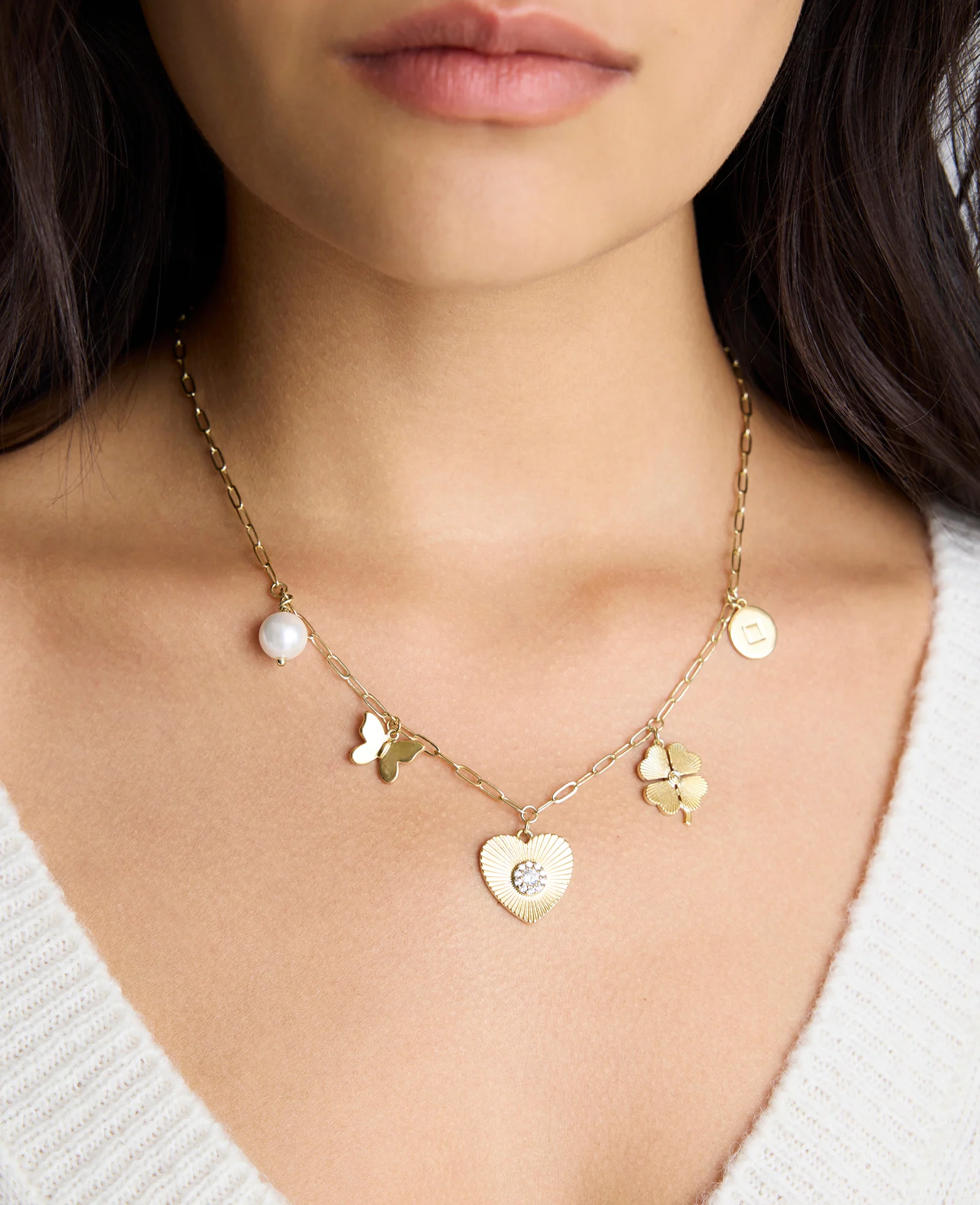Jennifer Miller Mental Health Coalition Charm Necklace