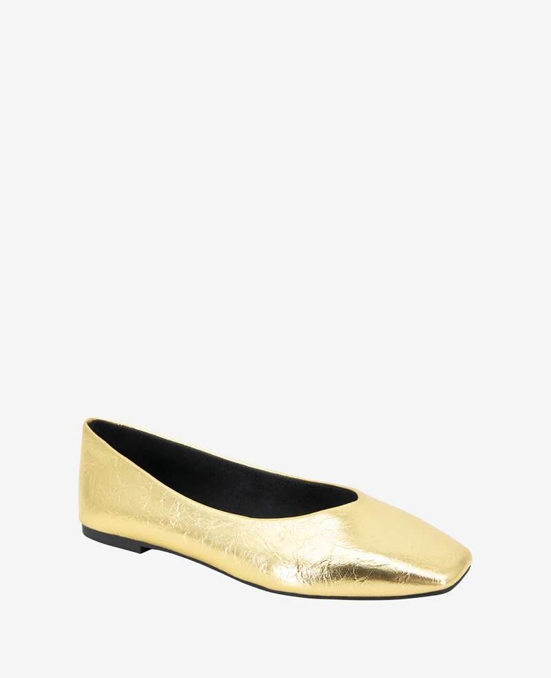 Johanna Metallic Leather Ballet Flat - Image 5