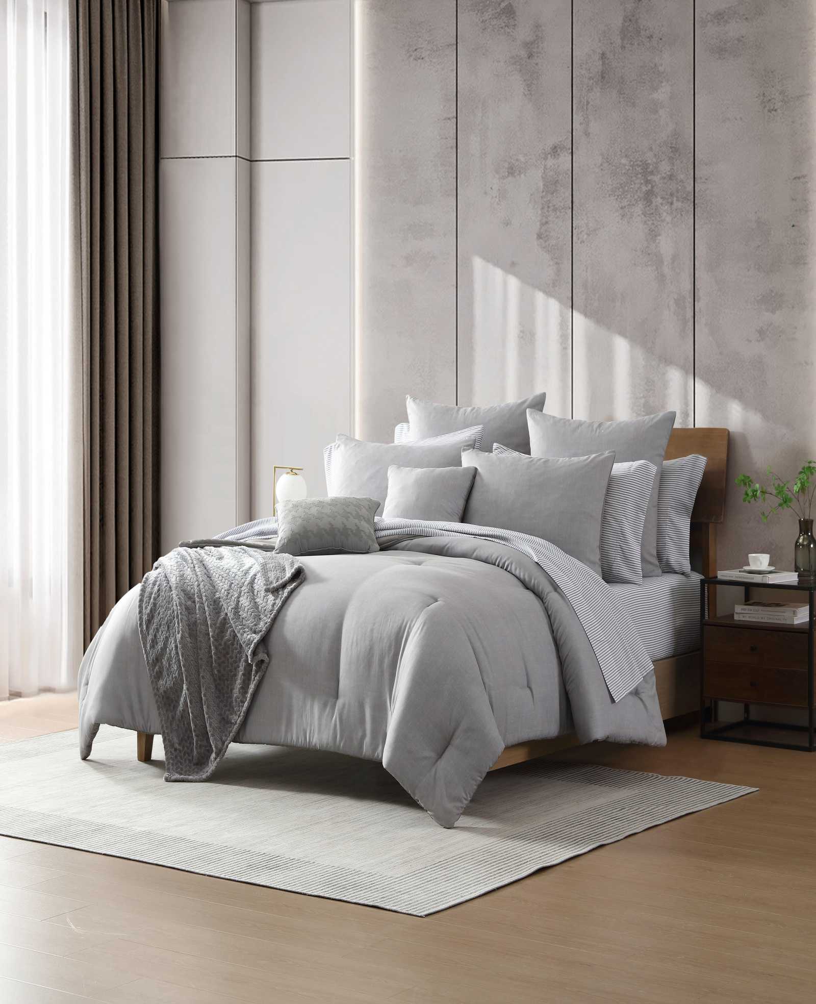 Abstract Texture Comforter Set - Image 2