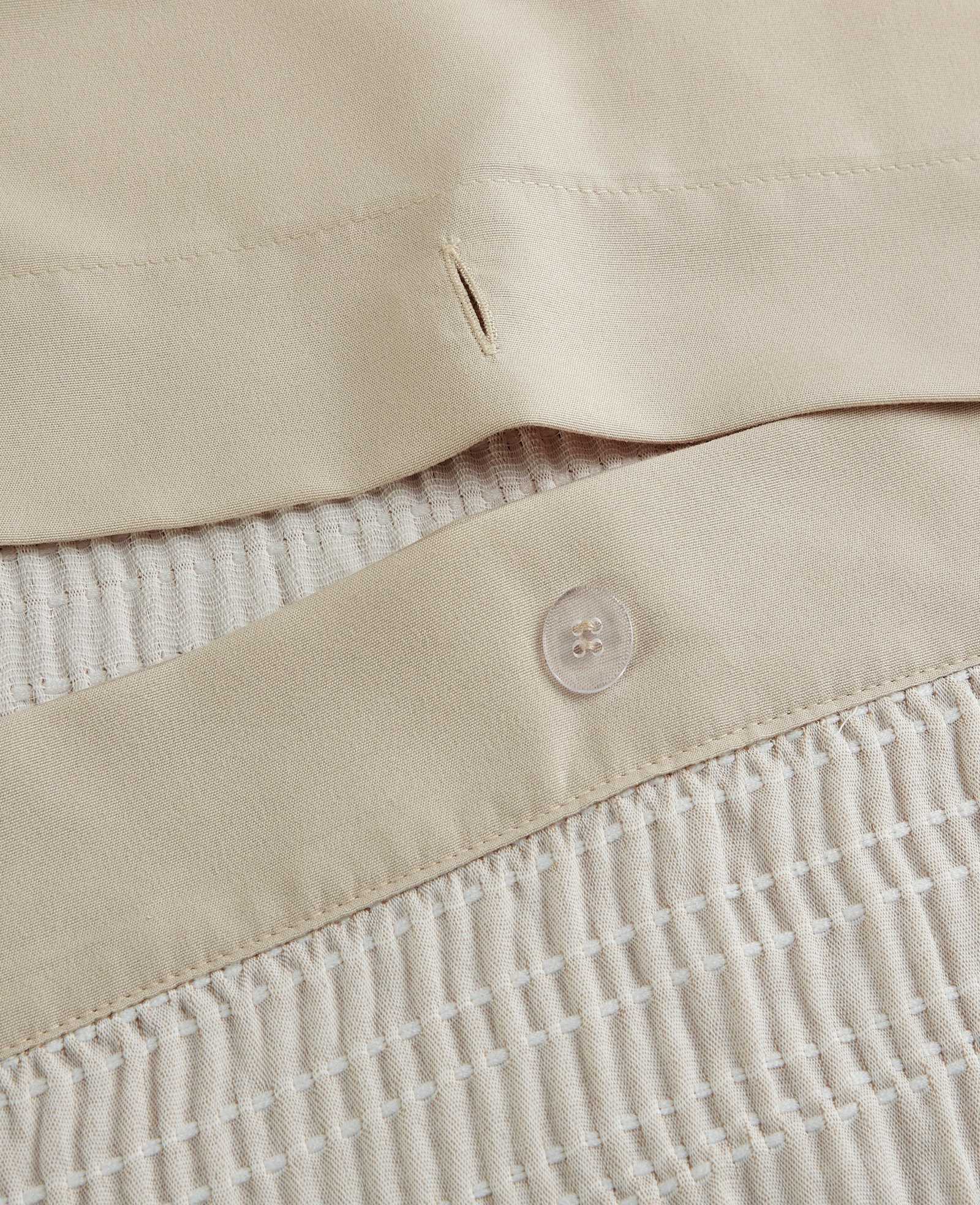 Stitched Gauze Comforter Set - Image 4
