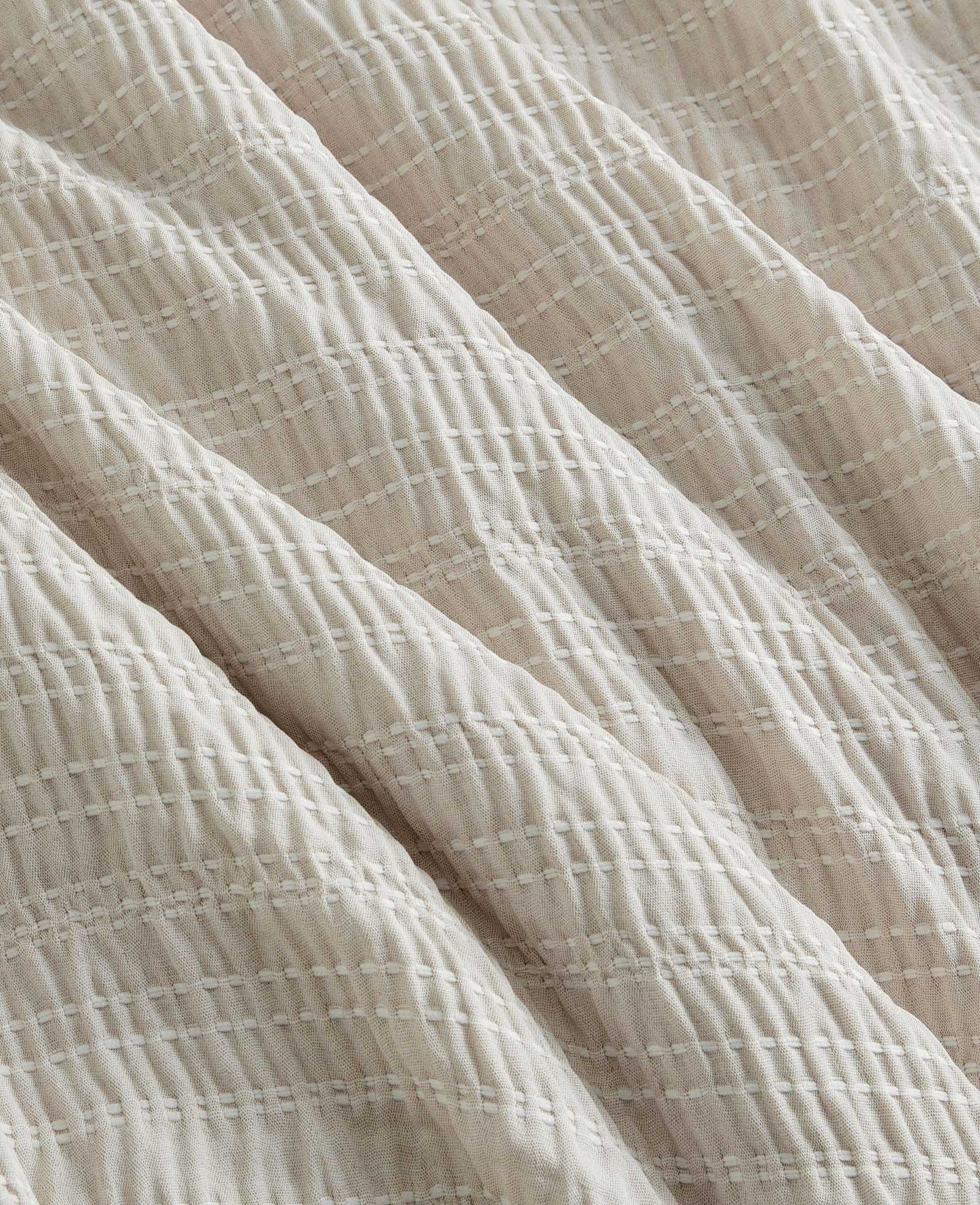 Stitched Gauze Comforter Set - Image 6