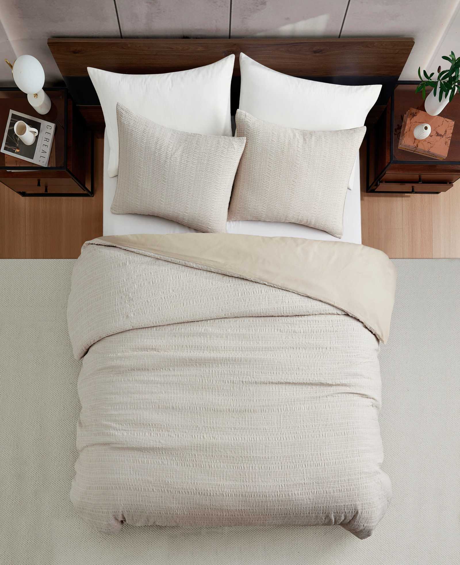 Stitched Gauze Comforter Set - Image 8