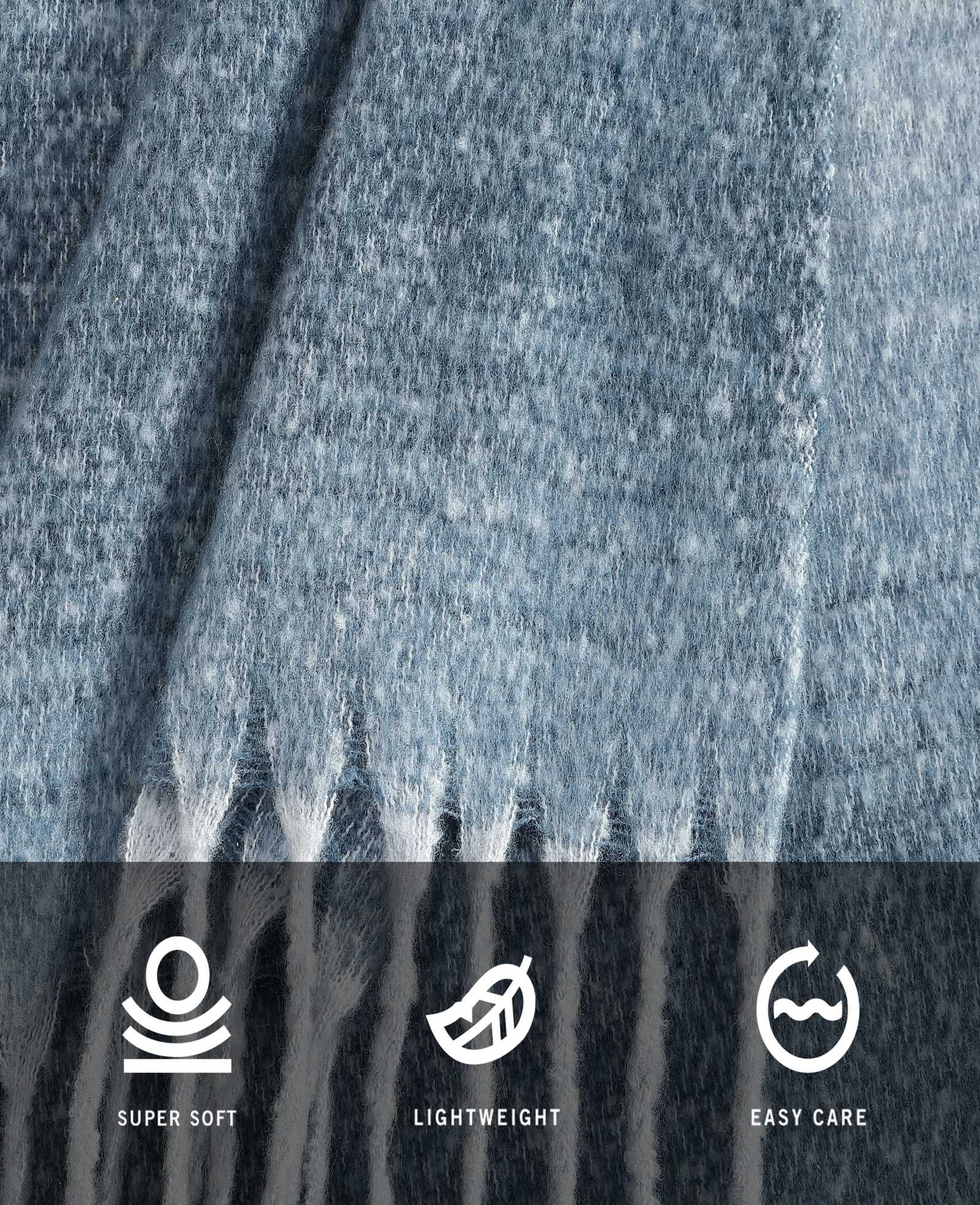 Urban Ombre Throw Blanket - Image 2