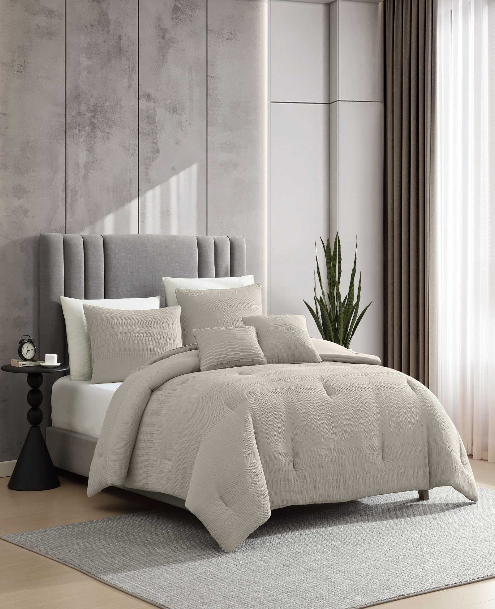 Variegated Waffle Comforter Set - Image 2