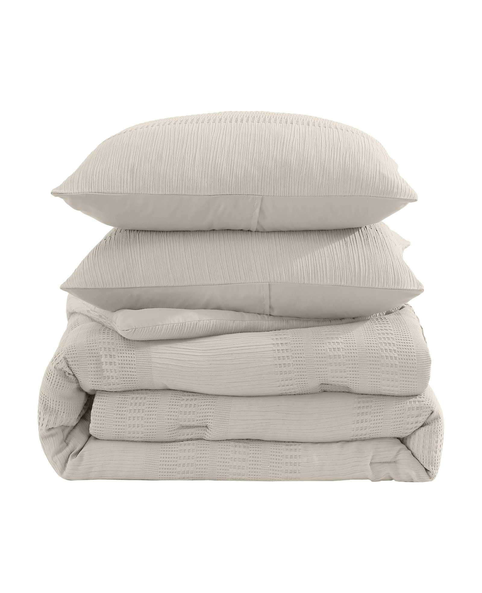 Variegated Waffle Comforter Set - Image 6