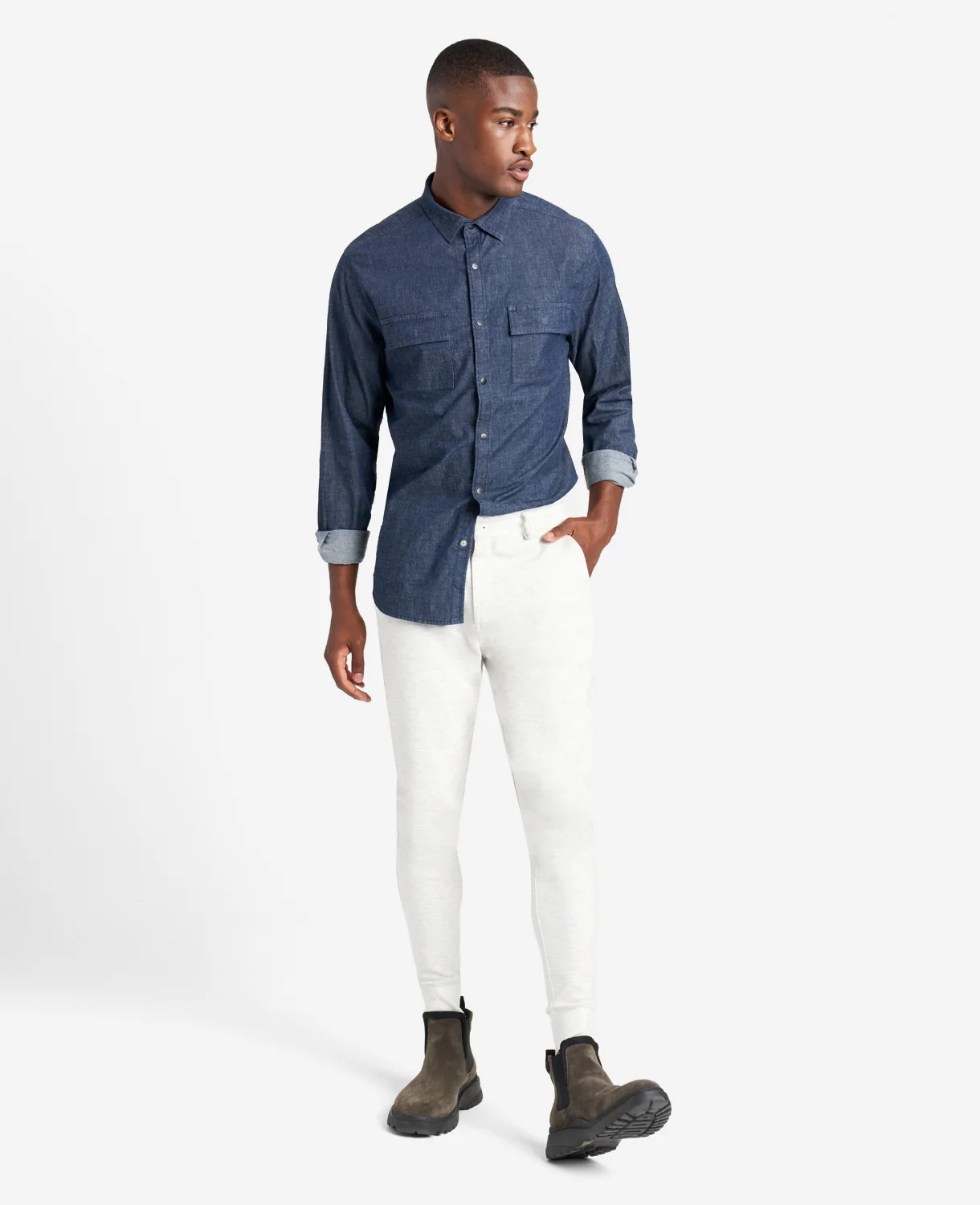 Tailored Stretch Jogger - Image 2
