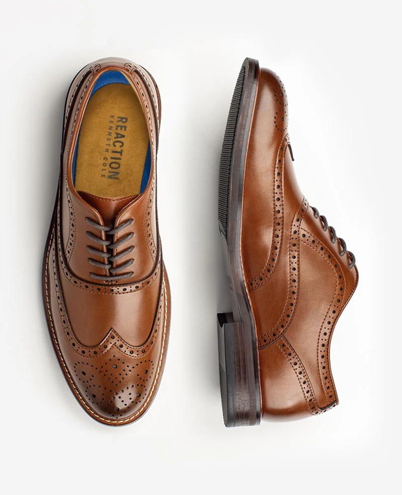 REACTION - Lance Wingtip Brogue Oxford - Image 4