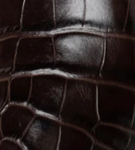 Larroudé x Kenneth Cole: Clog Dark Oak Croco Leather - Image 7
