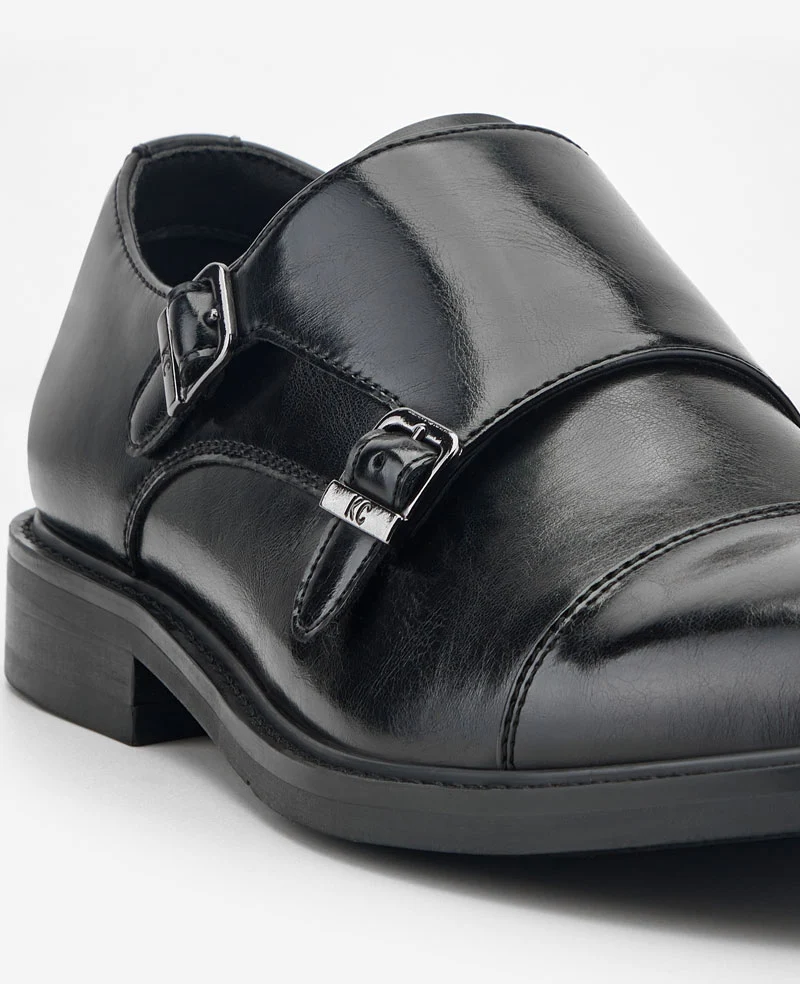 REACTION - Leland Monk Strap Cap Toe Oxford - Image 4