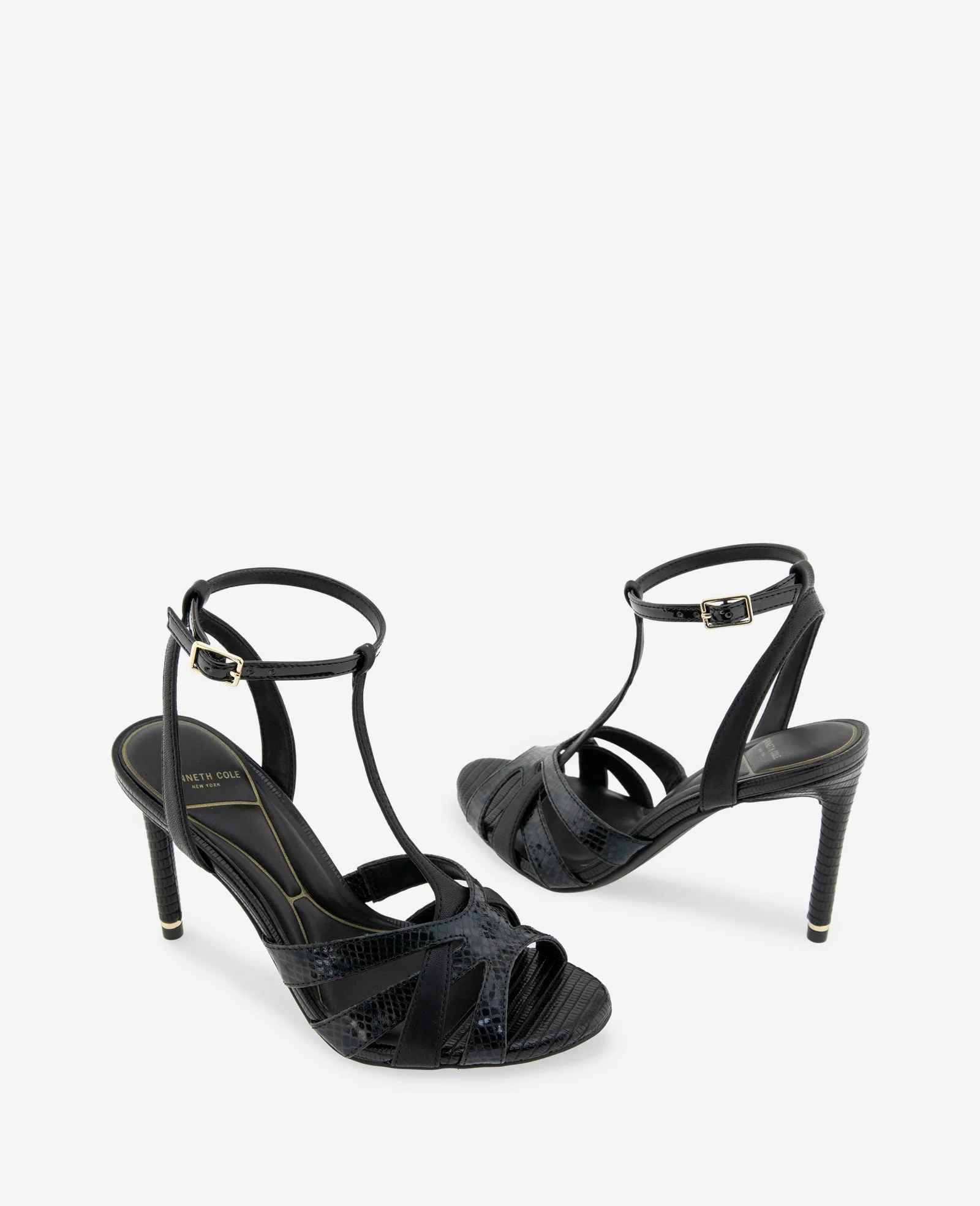 Liona Embossed Snake Heel - Image 2