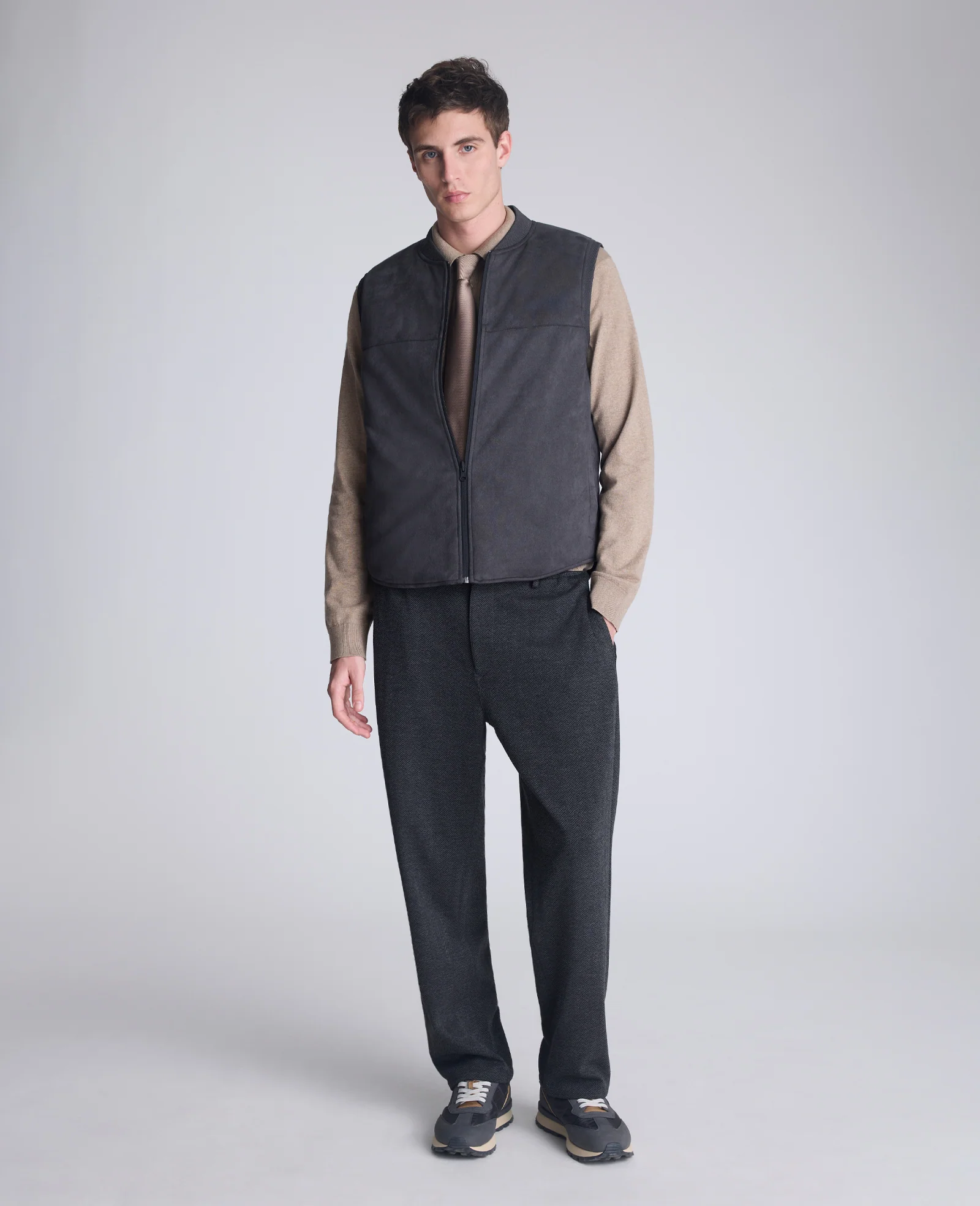 Long Sleeve Button Sweater Polo - Image 6