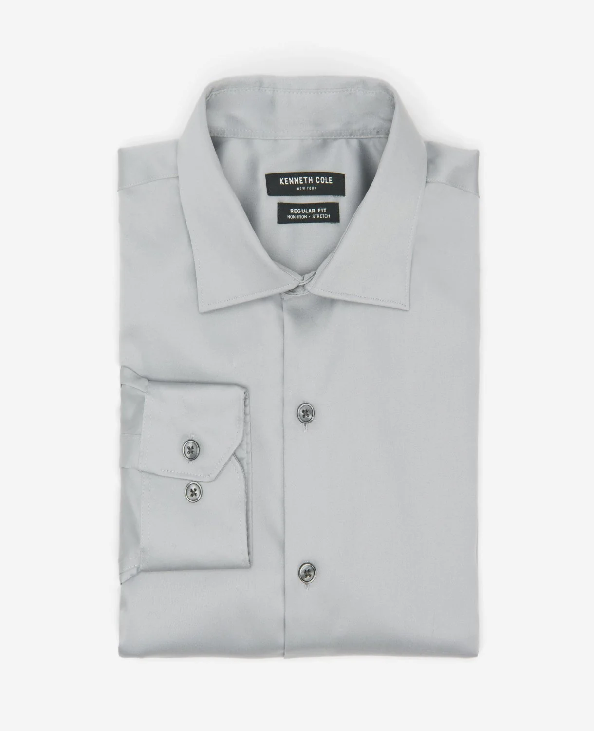 Regular-Fit Button-Down Stretch Dress Shirt with TEK FIT - Image 5