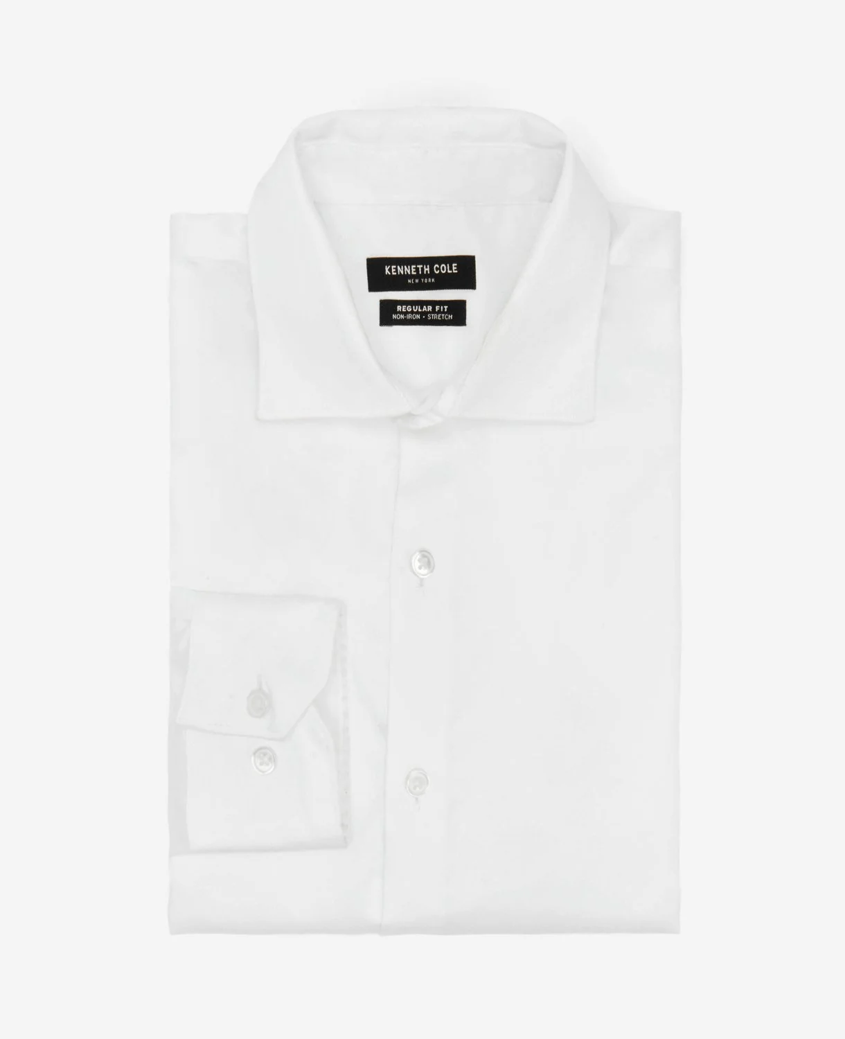 Regular-Fit Button-Down Stretch Dress Shirt with TEK FIT - Image 6