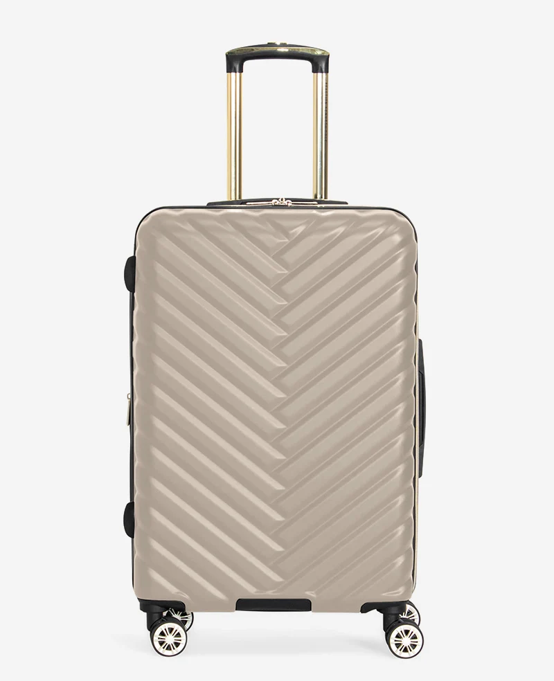 Madison Square Chevron Hard Side Expandable Suitcase - Image 17