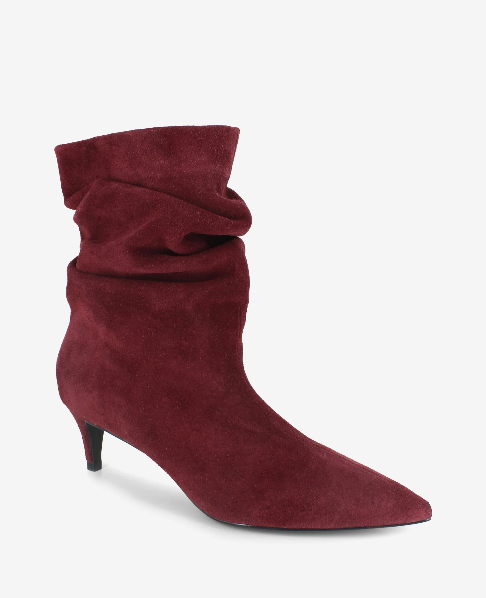 Marsha Suede Kitten Heel Bootie - Image 2