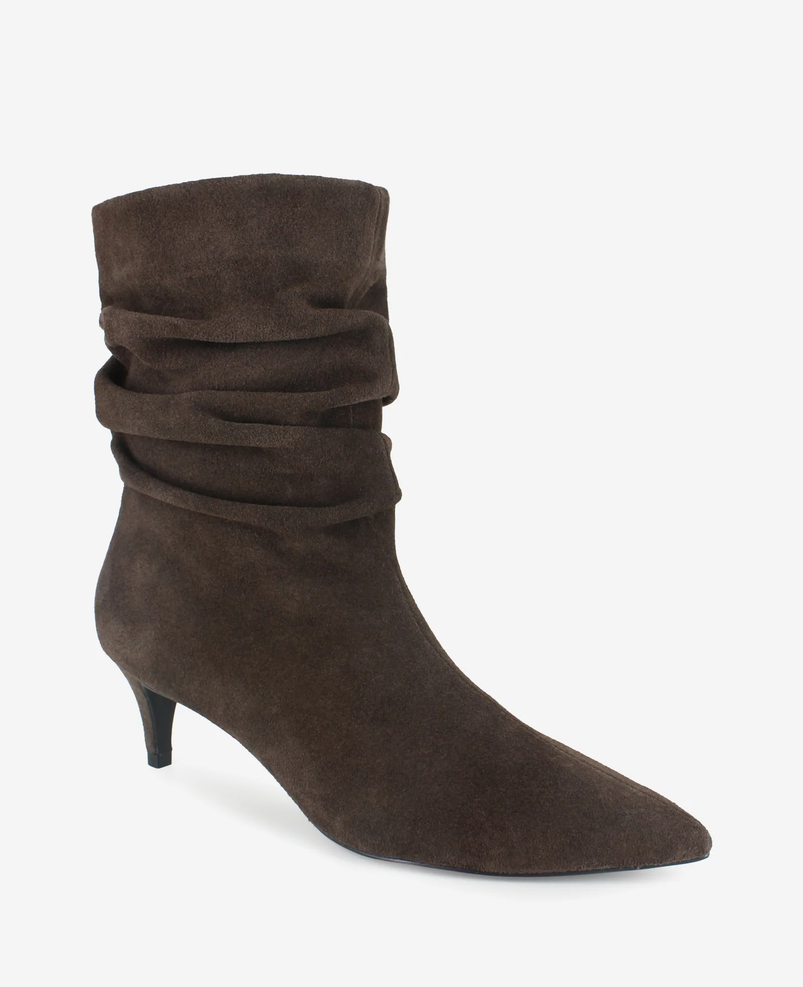 Marsha Suede Kitten Heel Bootie - Image 2