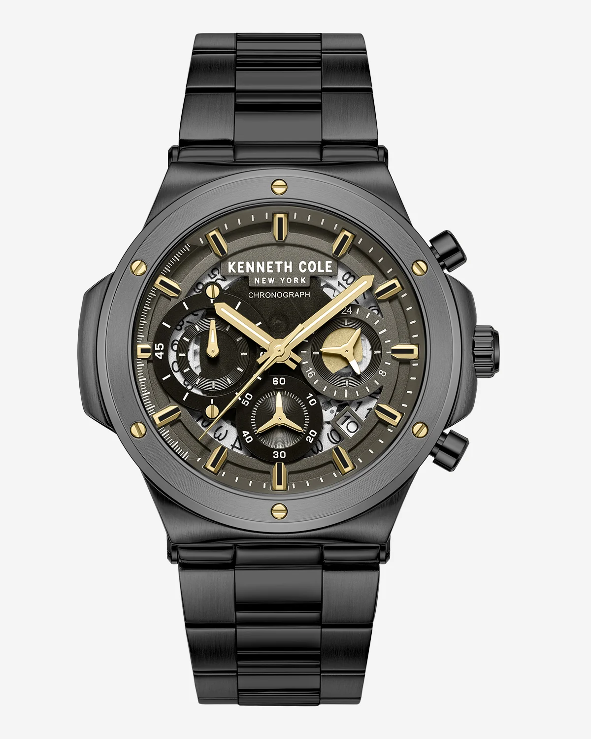 Contrast Dress Sport Watch