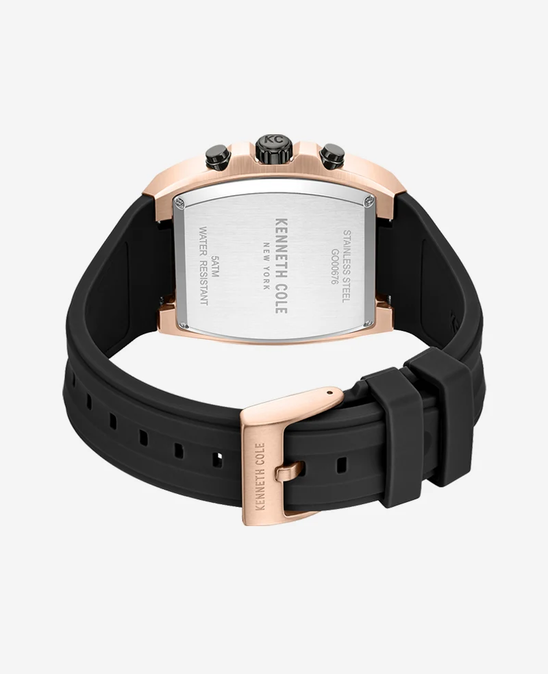 Chronograph Sport Silicone Watch - Image 3