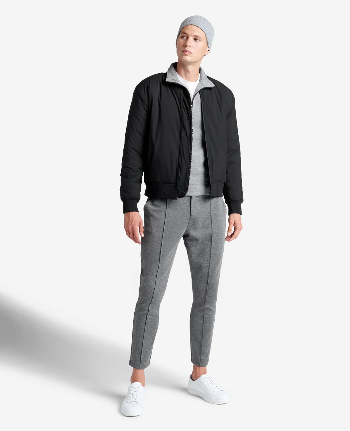 Reversible Sherpa Bomber Jacket - Image 2