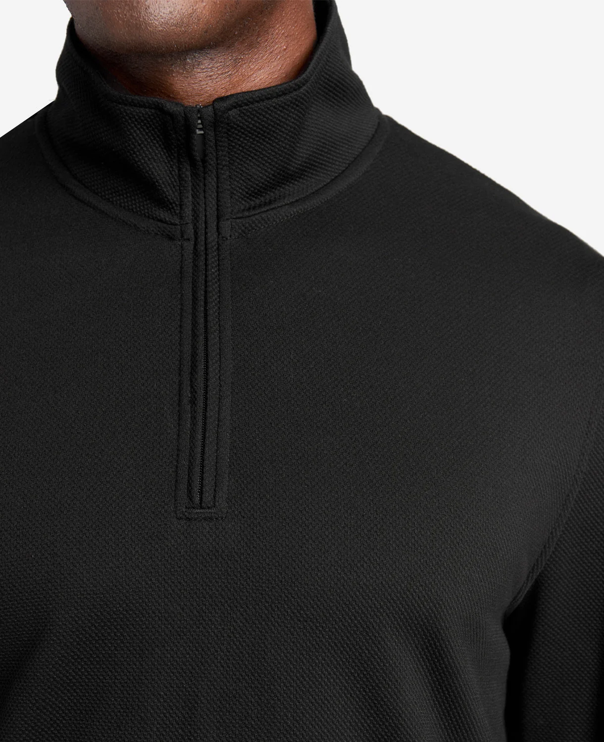 Kenneth Cole Sport Quarter-Zip Knit Pullover - Image 3