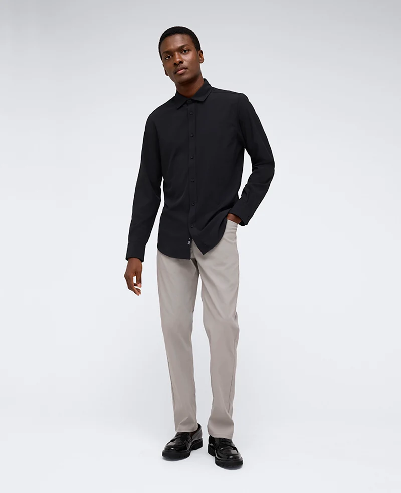 Performance Slim Fit Button Down Shirt - Image 4