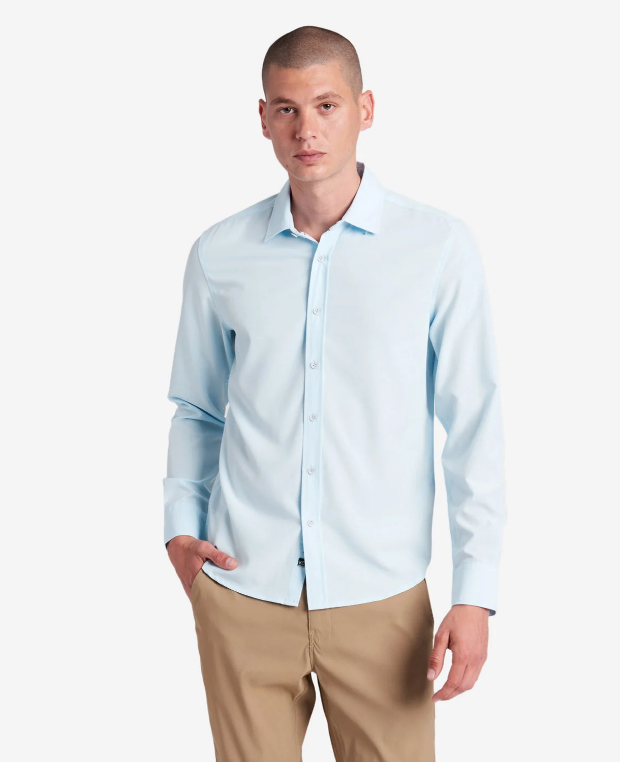 Performance Slim Fit Button Down Shirt - Image 4