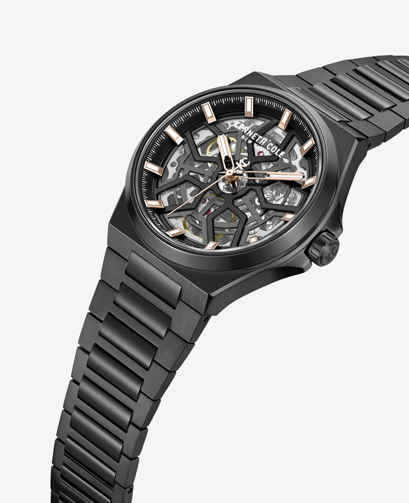Skeleton Automatic Bracelet Watch - Image 2