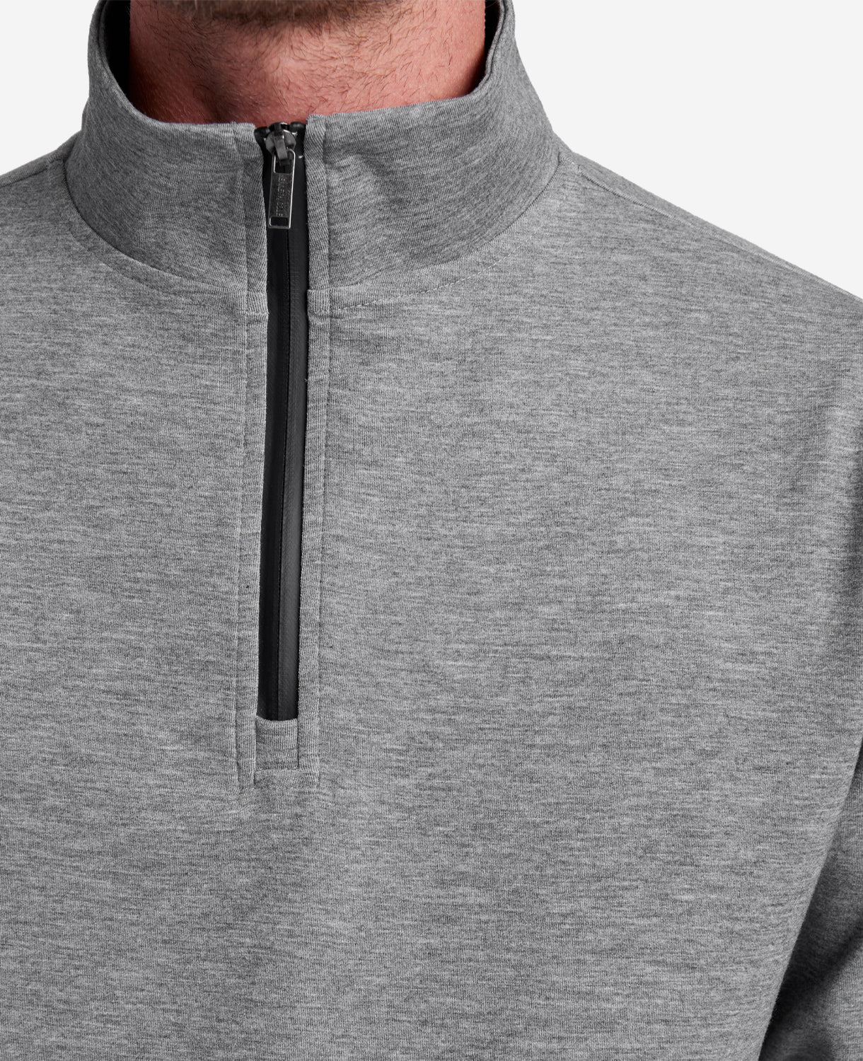 Quarter-Zip Mock Knit Jacket - Image 3