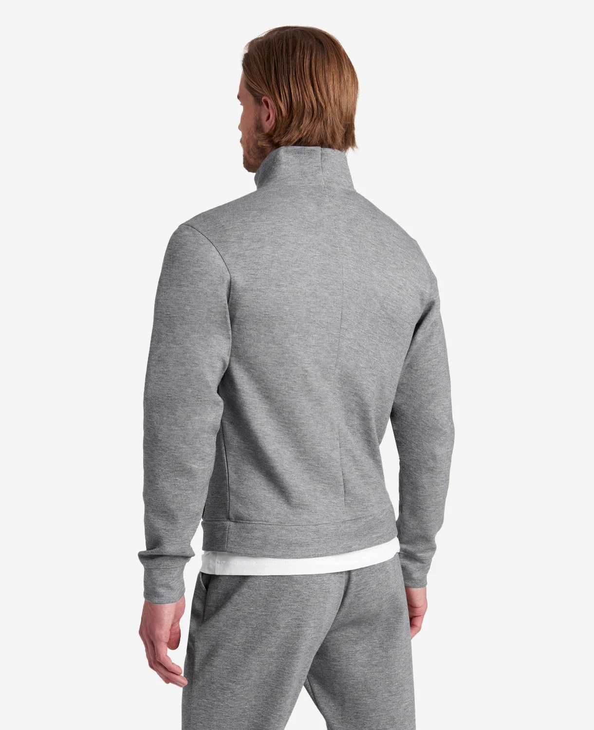 Quarter-Zip Mock Knit Jacket - Image 5
