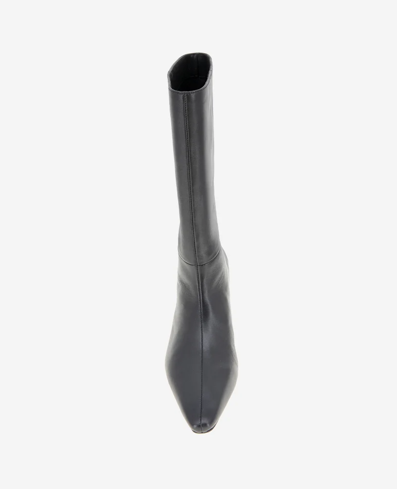 Meryl Leather Bootie - Image 6